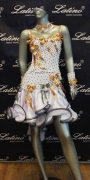 LATIN SALSA COMPETITION DRESS LDW (LS115) only on sale on latinodancewears.com