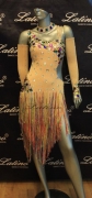 LATIN SALSA COMPETITION DRESS LDW (LS190) only on sale on latinodancewears.com