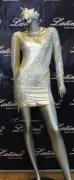 LATIN SALSA COMPETITION DRESS LDW (VL288) only on sale on latinodancewears.com