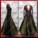 BALLROOM COMPETITION DRESS LDW SIZE M (ST1037)