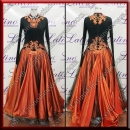 BALLROOM COMPETITION DRESS LDW SIZE M (VS204)