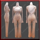 LATIN SALSA COMPETITION CATSUIT LDW (LT3272)