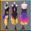 LATIN SALSA COMPETITION DRESS LDW (LS516)