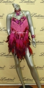 LATIN SALSA COMPETITION DRESS LDW (LT432) only on sale on latinodancewears.com