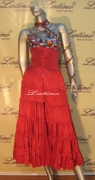 LATIN SALSA COMPETITION DRESS LDW (396LT) only on sale on latinodancewears.com