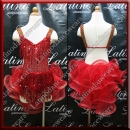 JUNIOR LATIN SALSA COMPETITION DRESS LDW (LK40)