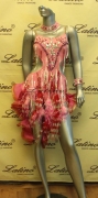 LATIN SALSA COMPETITION DRESS LDW (LS71) only on sale on latinodancewears.com