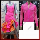 LATIN SALSA COMPETITION FOR COUPLE DRESS-SHIRT LDW (VL468B/B303C)