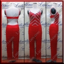 LATIN SALSA COMPETITION CATSUIT LDW (LT1366)