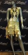 LATIN SALSA COMPETITION DRESS LDW (LS105) only on sale on latinodancewears.com
