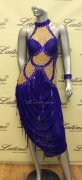 LATIN SALSA COMPETITION DRESS LDW (LS158) only on sale on latinodancewears.com