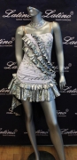 LATIN SALSA COMPETITION DRESS LDW (LS193) only on sale on latinodancewears.com