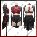 LATIN SALSA COMPETITION DRESS LDW (LS375B)