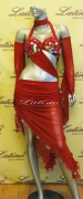 LATIN SALSA COMPETITION DRESS LDW (LS191A) only on sale on latinodancewears.com