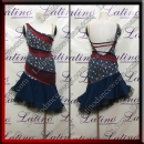 LATIN SALSA COMPETITION DRESS LDW SIZE M (LT3507)