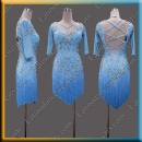 LATIN SALSA COMPETITION DRESS LDW (LS484B)