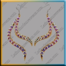 WOMAN LATIN SALSA BALLROOM EARRINGS (EA74)