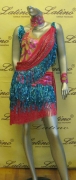 LATIN SALSA COMPETITION DRESS LDW (VL337)